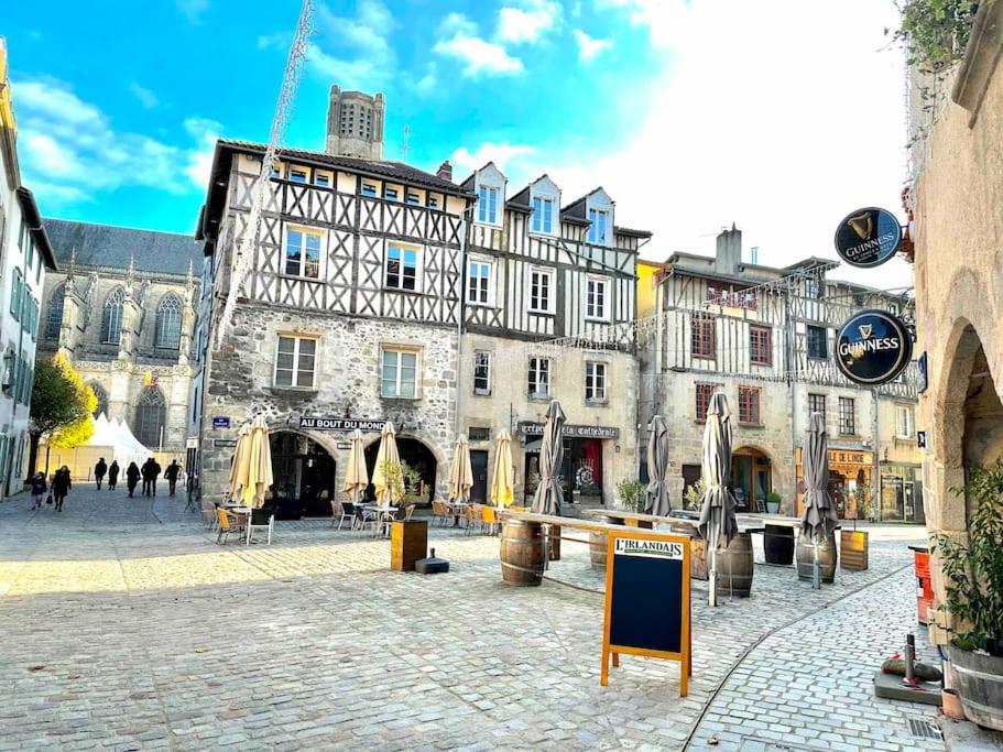 Superbe Studio Centre Limoges Buitenkant foto